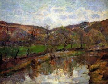 Paul Gauguin : Aven Valley, Upstream of Pont-Aven